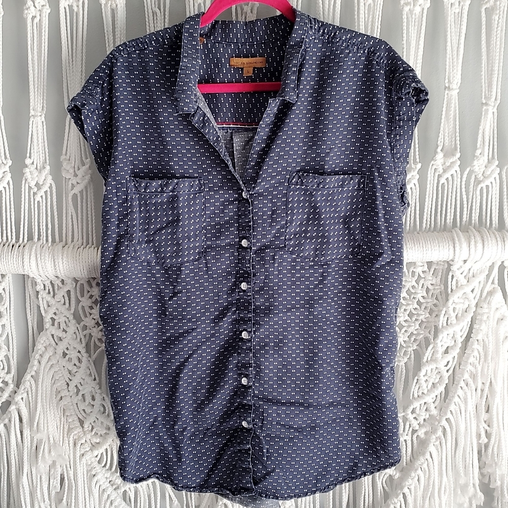 Jachs Girlfriend Button Down Top